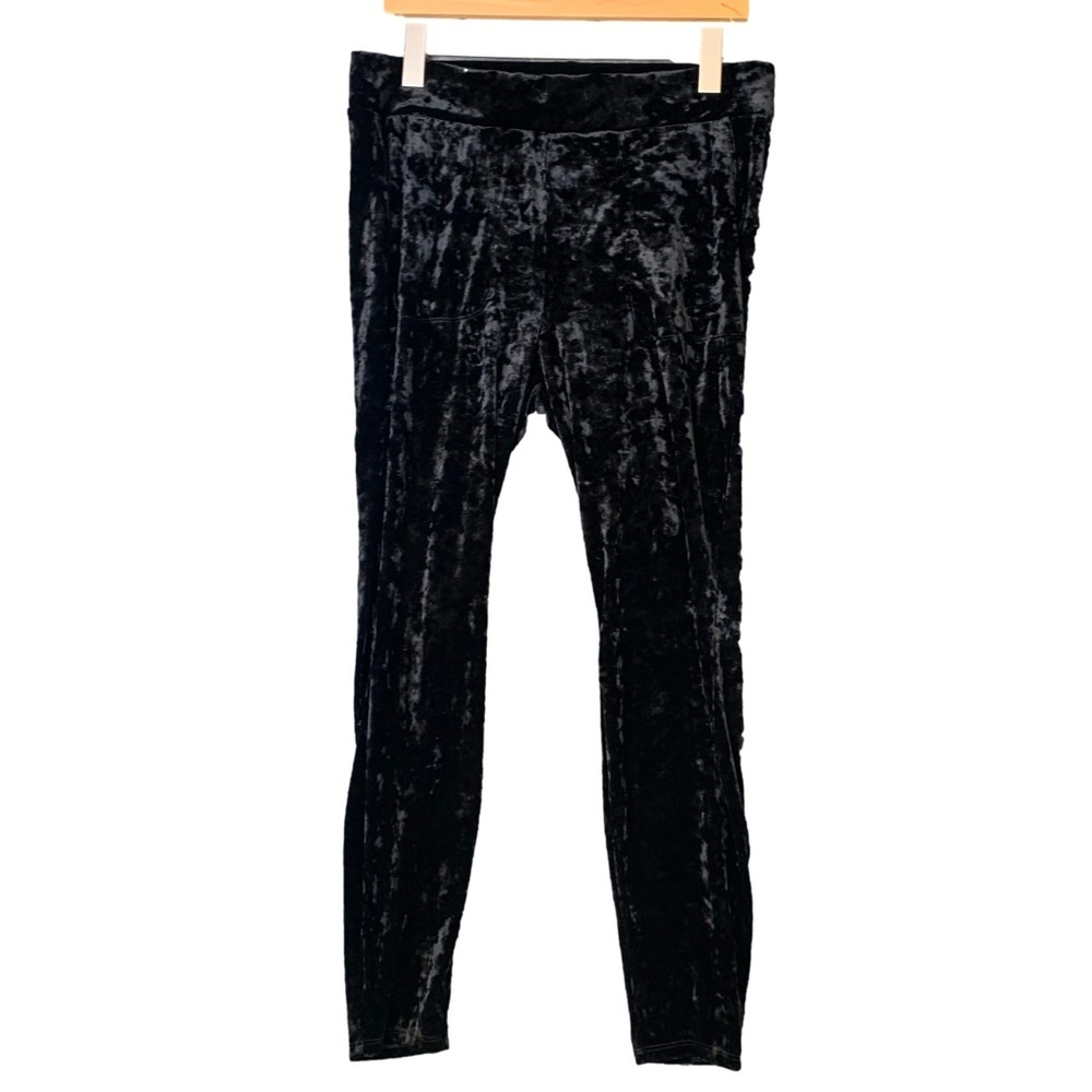 NEW! Torrid Crushed Velvet Leggings Size 2X Soft Stretch Dark Romantic Witchy